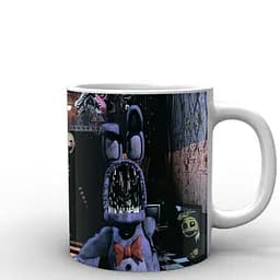 Кухоль GeekLand Five Nights At Freddys П'ять ночей з Фредді постер FN.02.026 330 мл білий - мініатюра 3