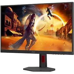 Монітор TFT 27" AOC Q27G4SRU, QHD, Fast IPS, 320Hz,1ms, 2xHDMI, DP, USB-хаб, HAS, чорно-червоний (Q27G4SRU) - мініатюра 9