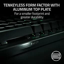Клавіатура Razer Huntsman V3 Pro TKL RGB 84key Analog Optical Switches ENG/UKR Black (RZ03-04980100-R3M1) - мініатюра 7