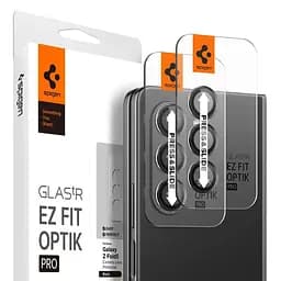 Захисне скло для камери Spigen Glass tR EZ Fit Optik Pro Black для Samsung Galaxy Z Fold5 (2 шт.) (AGL06524)