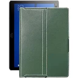 Чохол StatusCASE з екошкіри для планшету Huawei MediaPad M3 lite 10 Темно-зелений