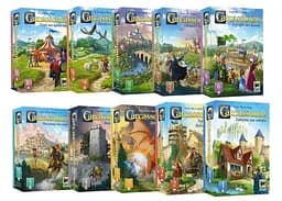 Настольная игра Feelindigo Набор из 10 дополнений к игре Каркассон (укр.) (FI25066+9)