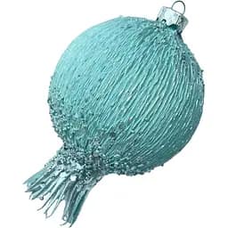 Ялинкова іграшка Dashuri Гранат 8 см зі срібною поталлю, атлантик 24190399