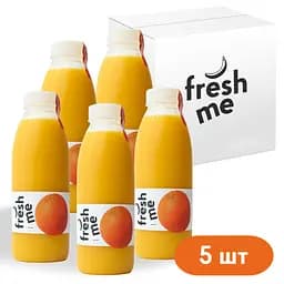 Сок апельсиновый прямого отжима FreshMe 500 мл х 5 шт