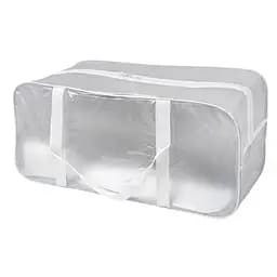 Матова сумка в пологовий будинок розмір L 50 х 25 х 30 см (біла)