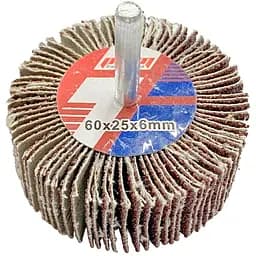 Насадка шлифовальная для дрели ALAN лепестковая круглая Sprut 60 x 25мм x Р80