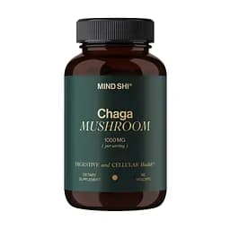 Дієтична добавка Гриб Чага Mind Shi Chaga Mushroom 1000 мг 60 капсул