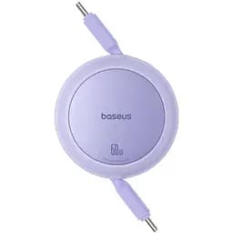 Кабель Baseus Free2Pull Mini Charging Cable USB-C to USB-C 60W 1 м Nebula Purple