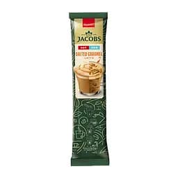 Кавовий напій Jacobs 3 в 1 Iced Latte Salted Caramel, 21 г (825582)