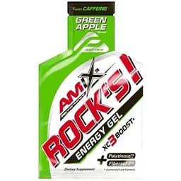 Изотоник Amix Performance Rock´s Gel with caffeine зеленое яблоко 32 г