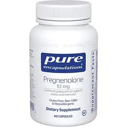 Прегненолон Pure Encapsulations Pregnenolone 10 мг 60 капсул
