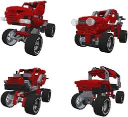 Інтерактивний конструктор 10 в 1 Лабораторія механіки Monster Truck Mechanics - Clementoni 50062 - мініатюра 5