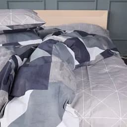 Комплект постільної білизни Mirson 17-0850 Geometrica Бязь 175х210 см - мініатюра 3