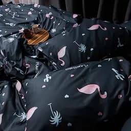 Набір наволочок Moon&Star Satin Elit Flamingo 40х40 см 2 шт - мініатюра 3
