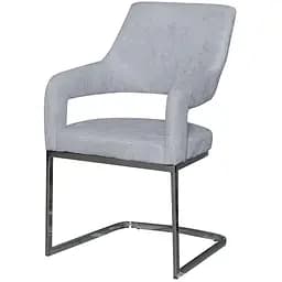 Стілець Prestol Берналь 620x560x940 мм світло-сірий