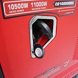 Генератор інверторний бензин COVAX CG16800iERC, 10.5kW, однофазний 220V, 50Hz, 194FPD, бак 32L, 815х580х760mm, 125kg - мініатюра 4