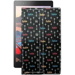 Чохол StatusCASE з екошкіри для планшету Lenovo Tab 3 Plus TB-8703X Фешн чорний