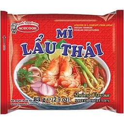 Локшина швидкого приготування Acecook Mi Lau Thai зі смаком креветки 83 г