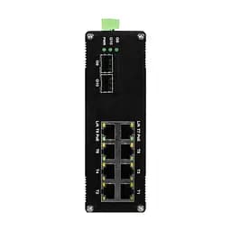 PoE-комутатор 10-портовий керований L2+ E-LINK LNK-IMC208-2.5GPM-SFP+ 2.5G з 8 портами PoE, 240W (73-00139) - мініатюра 2
