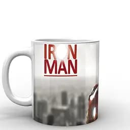 Кухоль GeekLand Залізна Людина Iron Man напис IM.02.049.661 330 мл білий - мініатюра 2