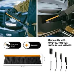 Запасна щітка 26 см для автощіток Fiskars X-series, Plus (1078498) - мініатюра 3