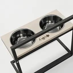 Hollky Flex L — регульовані миски на підставці для великих собак (2 × 1.8 л) - мініатюра 5