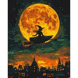 Картина по номерам Brushme Полет ведьмы 40x50 см