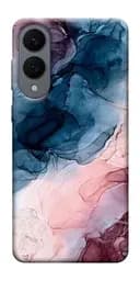 Чехол Demsky Розово-голубые разводы для Samsung Galaxy S25 Edge