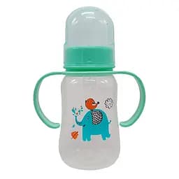 Бутылочка для кормления "Слоник" Mega Zayka MGZ-0204-1(Turquoise) 150 мл