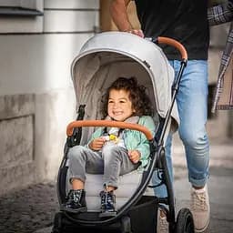 Прогулянкова коляска Hauck Uptown Melange Black, чорна (14827-3) - мініатюра 17