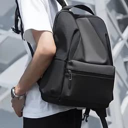 Рюкзак для студента Mark Ryden MR9809D з кишенею під ноутбук 15.6 дюймів (Чорний)