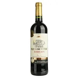 Вино Chateau la Borie Fleur de Vitrac 2021 AOP Bordeaux червоне сухе 0.75 л