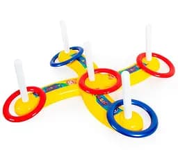 Набор детский "Кольцеброс ГИГО №2" 1108 BAMSIC, в сетке (4820123764766) МИКС