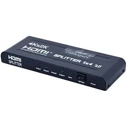 Разветвитель HDMI сигнала Cablexpert DSP-4PH4-02 Черный на 4 порта HDMI V1.4 до 20 м