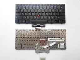 Клавіатура для ноутбуків Lenovo ThinkPad X100e Series чорна UA/RU/US