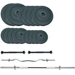 Набір штанг + гантелі Newt Gym Set 2 Rock Pro NE-PL-SET2-115 115 кг