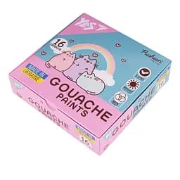 Фарби гуашеві Yes Pusheen 16 кольорів 20 мл (230403)