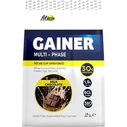 Гейнер FitWin Gainer Multi-Phase 1.5 кг Молочный шоколад