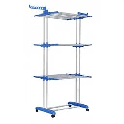 Сушарка розкладна для одягу 170 см Синій (348675)