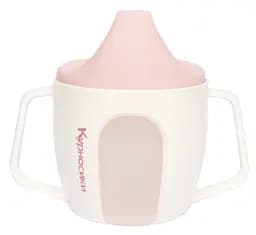 Чашка-поїльник Курносики, з твердим носиком, від 12 міс., 150 мл, рожевий (7019 рож)