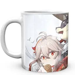 Кухоль GeekLand Genshin Impact Геншин Імпакт Кадзуха Горо GN 02.559 330 мл білий