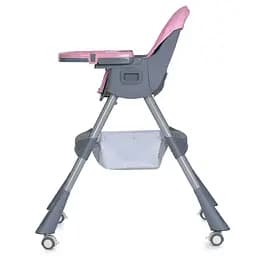 Стільчик для годування M 5722 Lilac до 20 кг, складаний, 5-ти точковий, екошкіра - мініатюра 4