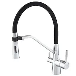 Смеситель для кухни Mixxus Premium Magnet 021 с гибким изливом MI6973 Хром