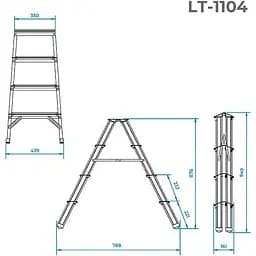 Стрем'янка Intertool LT-1104 [140450] - мініатюра 5