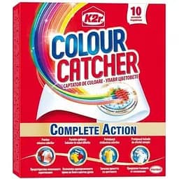 Уцінка. Серветки для прання K2r Colour Cather Кольоропоглинальні 10 шт.