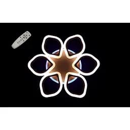 Люстра світлодіодна для кімнати залу спальні з пультом Linisoln 5576/6 CF LED 3 COLOR dimmer