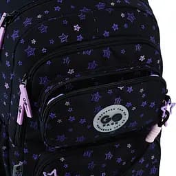 Рюкзак GoPack Education 120M-1 Stars Чорно-фіолетовий (GO26-120M-1) - мініатюра 11