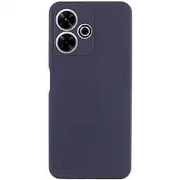 Чохол Lakshmi Silicone Cover Full Camera AAA для Xiaomi Redmi 13 4G/Poco M6 4G Темно-синій/Midnight blue