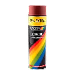 Грунт аэрозольный акриловый Motip стандартный, красный, 500 мл (04055IG)