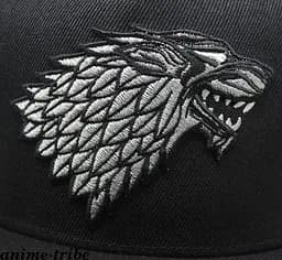 Кепка бейсболка Гра престолів Game of Thrones Будинок Старков чорна - мініатюра 6